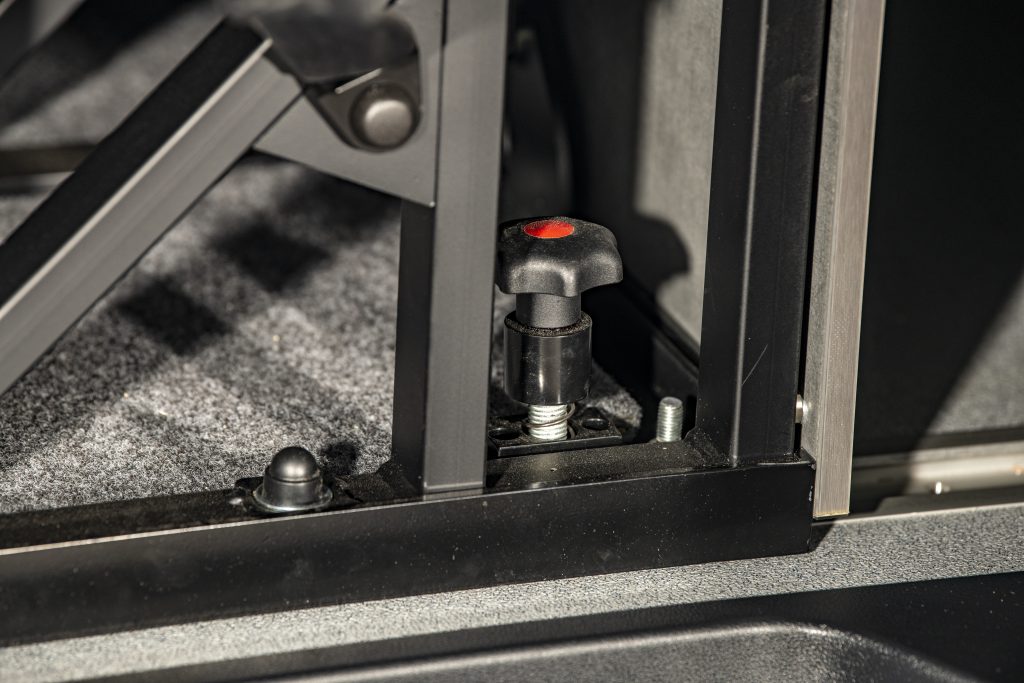 GlideMotion RIB bed on rails