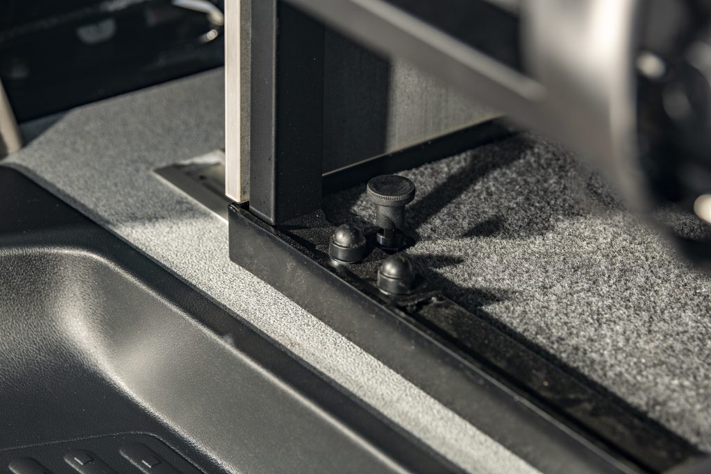 GlideMotion RIB bed on rails