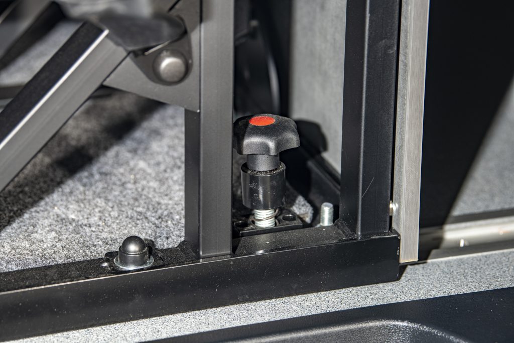 GlideMotion RIB bed on rails