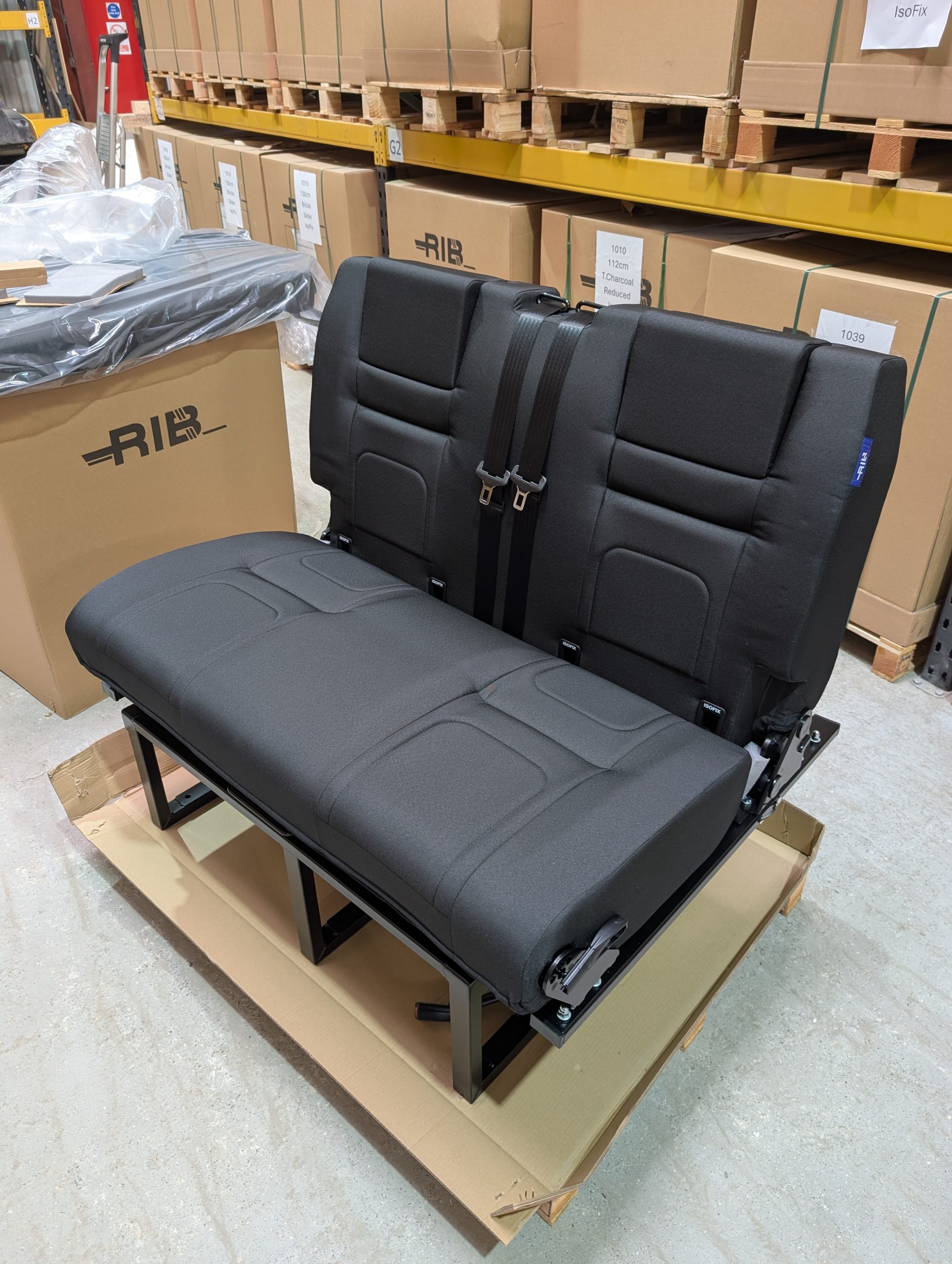 RIB 112cm Safari Plain Black